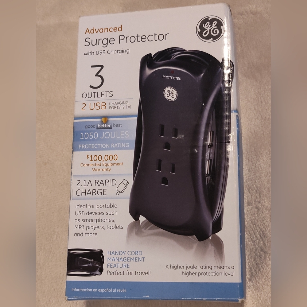 NEW! GE Advanced Surge Protector